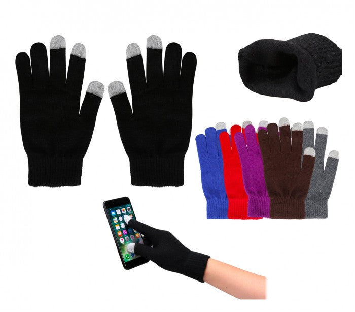 Gants pour écran tactiles, taille unique