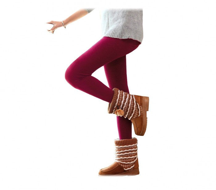 Ensemble de 5 leggings thermiques GAIA pour femmes avec intérieur polaire 