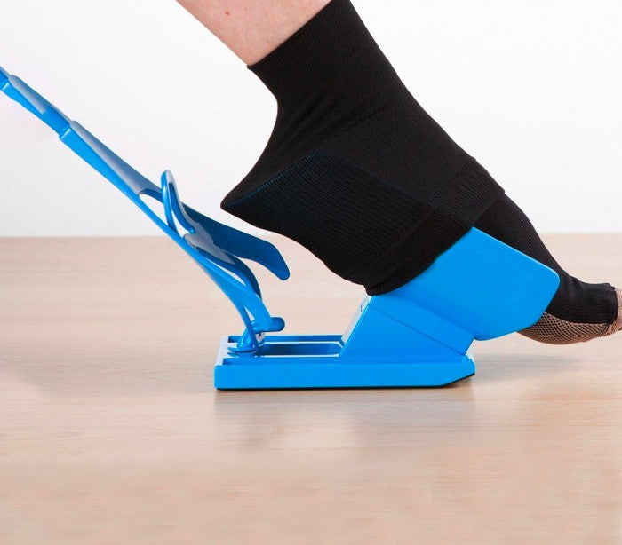 Support pour retirer-mettre vos chaussettes, bas avec système automatique