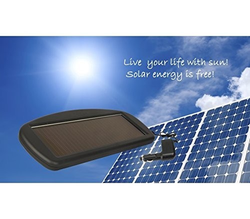 Panneau solaire pour charger la batterie de voiture 12V chargeur 1.5W 37x16x2cm