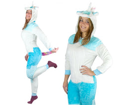 Pyjama polaire combi Cosplay Animal LICORNE Tailles de XS à XXL