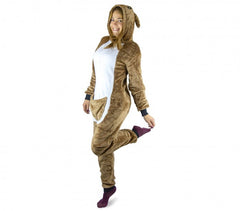 pyjama en polaire UNISEXE  cosplay Kangourou tailles XS a XXL