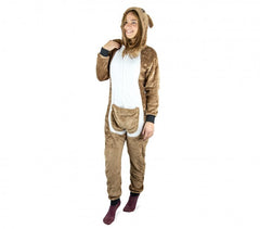pyjama en polaire UNISEXE  cosplay Kangourou tailles XS a XXL