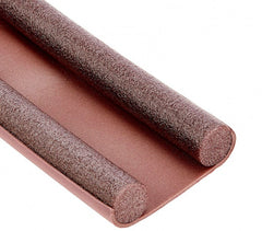 1470 Double Boudin de porte stop froid  pour portes 95x950mm marron