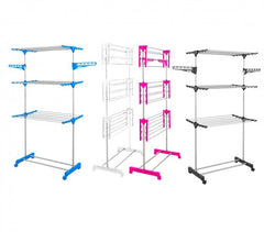 JL8188 Etendoir  JOLI 3 étages avec système economie d'espace 165x78x42cm