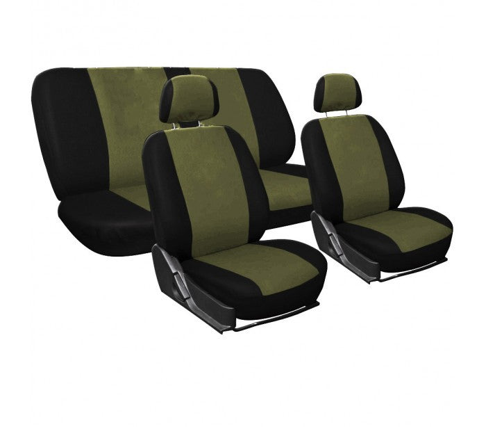 CU012 Housses de protection sièges voiture COORDINATE Xone 100% coton couleur unie
