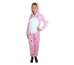 B1717 Pyjama combinaison pour enfants pilou modèle HIBOU UNISEX de 4 à 14 ans