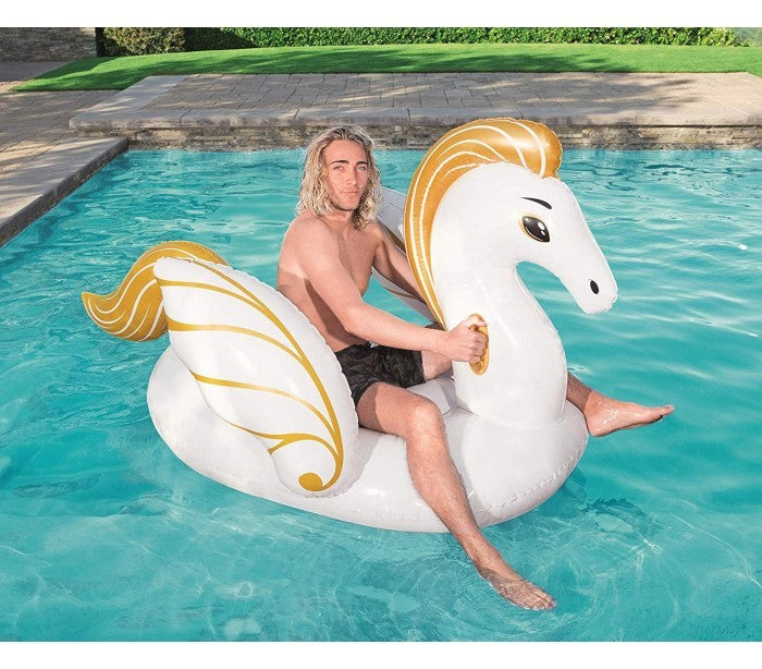 41118 Bouée gonflable géante en forme de pegasus de luxe BESTWAY 231 x 150 cm