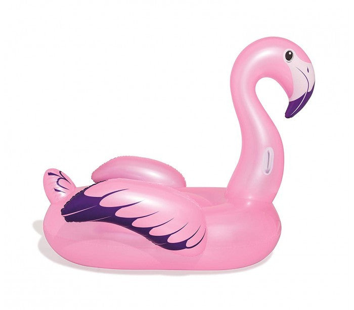 41119 Bouée gonflable géante Flamant rose de luxe BESTWAY de 173 x 170 cm