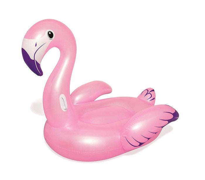 41119 Bouée gonflable géante Flamant rose de luxe BESTWAY de 173 x 170 cm
