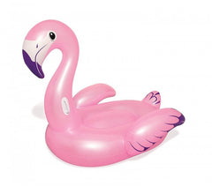 41119 Bouée gonflable géante Flamant rose de luxe BESTWAY de 173 x 170 cm