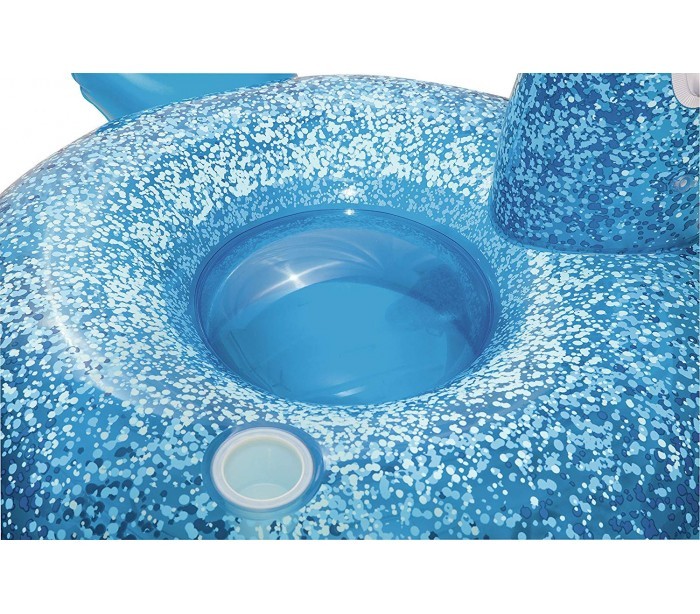 41101 Bouée gonflable géante en forme de Paon royal BESTWAY 198 x 164 cm