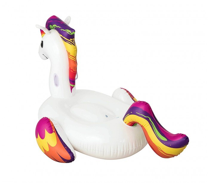 41113  Bouée gonflable géante en forme de licorne  BESTWAY 224 x 164 cm