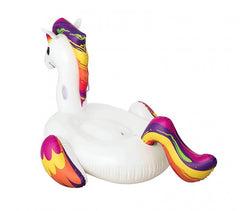 41113  Bouée gonflable géante en forme de licorne  BESTWAY 224 x 164 cm