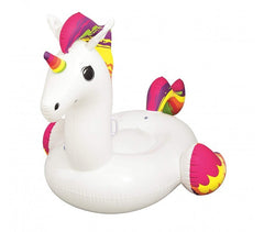 41113  Bouée gonflable géante en forme de licorne  BESTWAY 224 x 164 cm