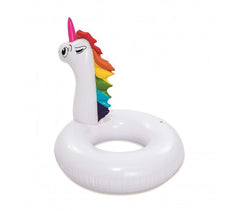 36123 Bouée gonflable en forme de Licorne BESTWAY pour les enfants de 12 ans et +  163x131cm