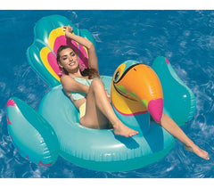 41126 Bouée  géante gonflable en forme de Toucan BESTWAY 207 x 150 cm