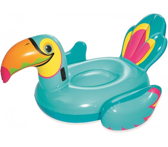 41126 Bouée  géante gonflable en forme de Toucan BESTWAY 207 x 150 cm