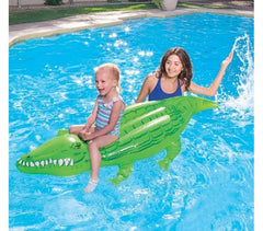41010 Bouée géante gonflable en forme de crocodile  BESTWAY 167x89 cm
