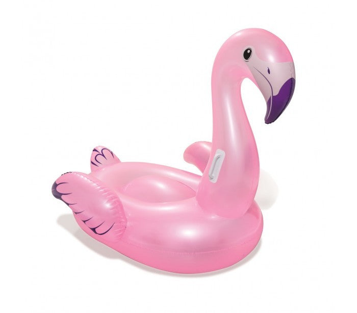 41122 Bouée géante gonflable en forme de flamant BESTWAY 127 x 127 cm