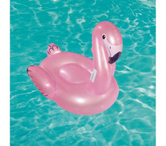 41122 Bouée géante gonflable en forme de flamant BESTWAY 127 x 127 cm