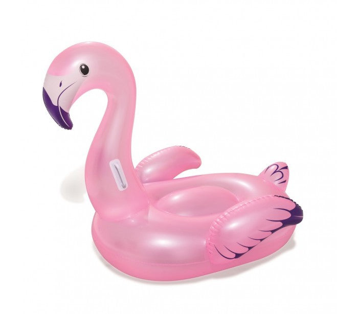 41122 Bouée géante gonflable en forme de flamant BESTWAY 127 x 127 cm
