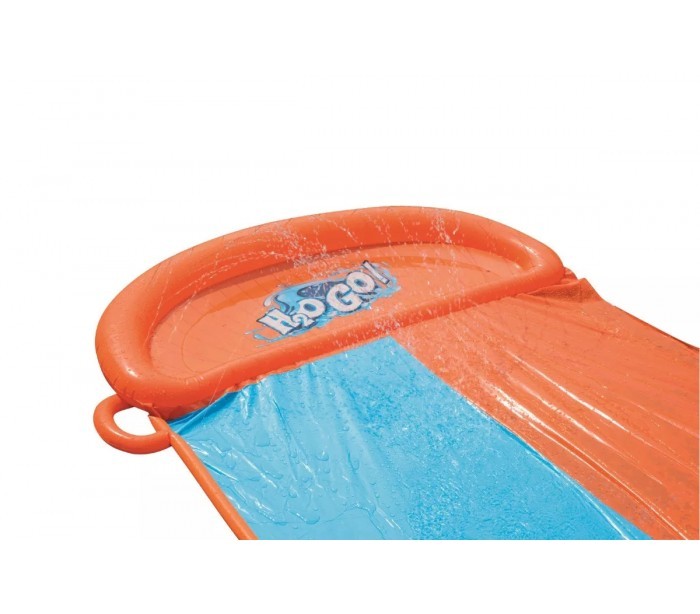 52264 Double tapis de glisse a eau gonflable avec spray H2OGO1 3 ans et plus 549 cm
