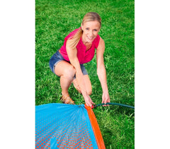 52271 Triple tapis de glisse a eau gonflable avec spray H2OGO1 3 ans 549 cm