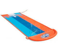 52271 Triple tapis de glisse a eau gonflable avec spray H2OGO1 3 ans 549 cm