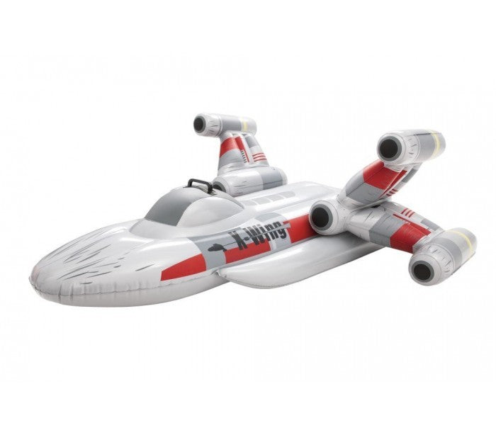 91206 Bouée géante gonflable en forme de navire X-Fighter Star Wars BESTWAY 150x140cm pour enfant