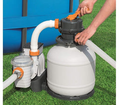 58495 Pompe de filtration à sable BESTWAY pour piscine flowclear 3,785 l / h