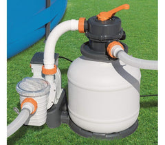 58495 Pompe de filtration à sable BESTWAY pour piscine flowclear 3,785 l / h