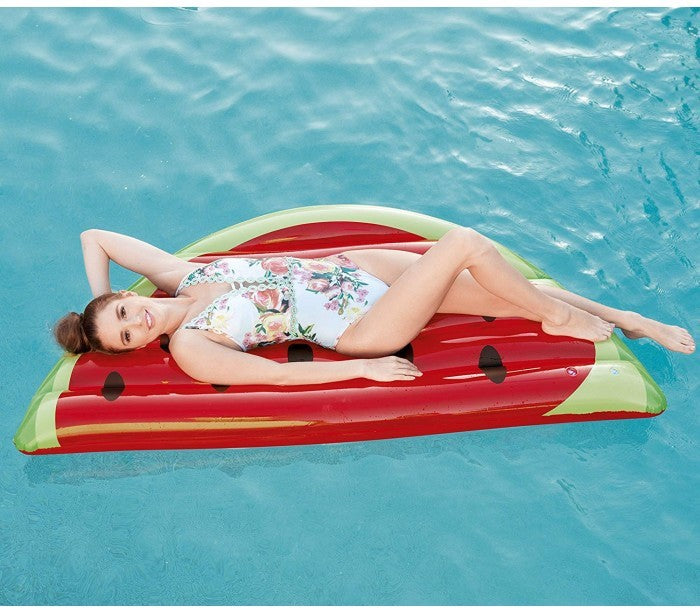 43159  Matelas gonflable géant en forme de Pastèque BESTWAY  WATERMELON 174 x 89 cm