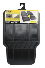 Pack complet de 4 tapis voiture en caoutchouc taille universel- résiste á l'eau