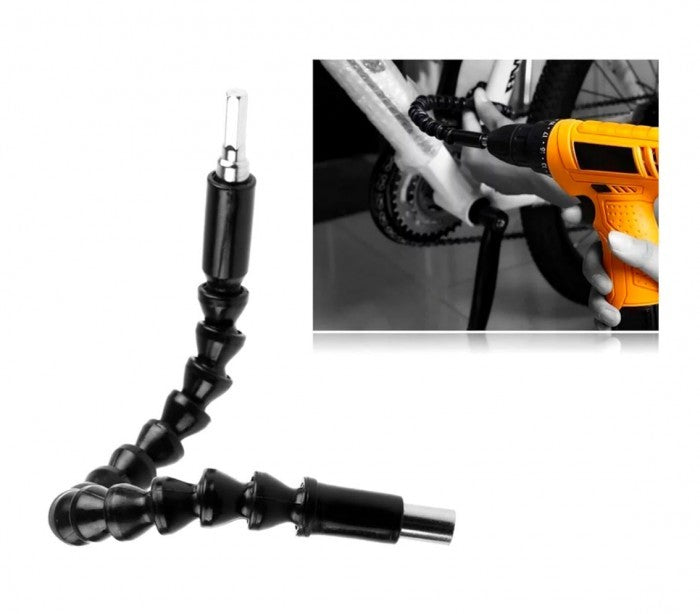 173724 Kit d'extension Snaker pour perceuses et tournevis 30cm avec accessoires