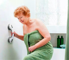332450 Poignée de sécurité pour salle de bain RILUX avec ventouse antidérapante