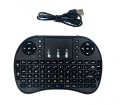 Clavier sans fil Mini Qwerty avec écran tactile pour Smart TV, Android IOS 2.4