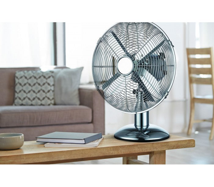 Ventilateur de table VT40CR Metal SDS avec 3 pales 40 cm 3 vitesses