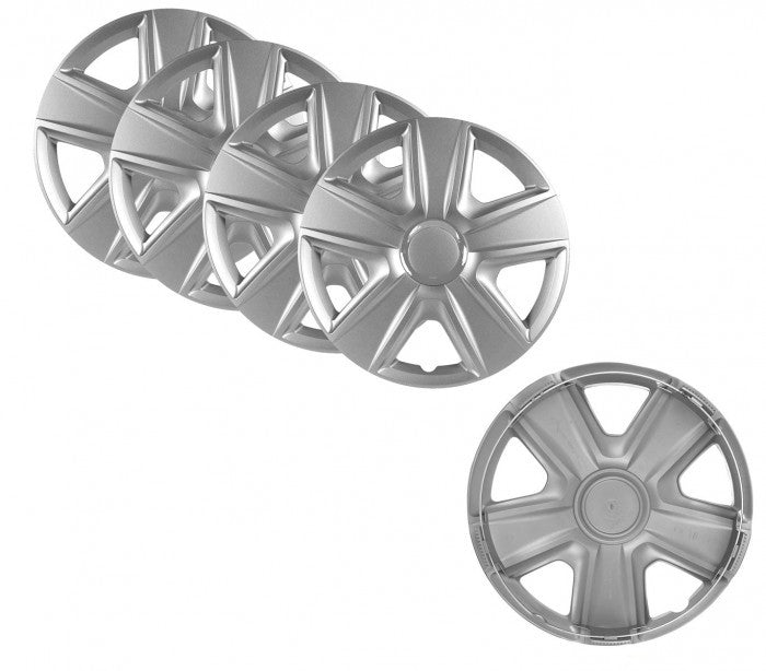 Jeu de 4 enjoliveurs 13" plastique XONE ABS CC574 modèle ESPIRIT universel