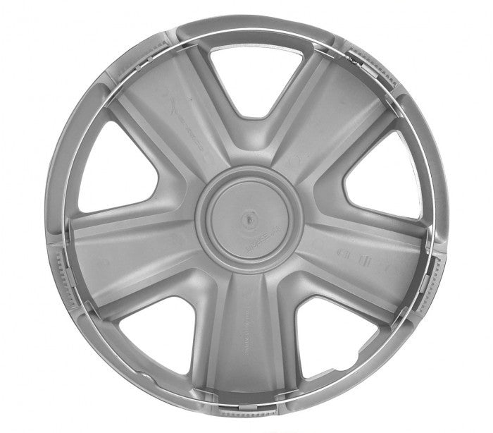 Jeu de 4 enjoliveurs 13" plastique XONE ABS CC574 modèle ESPIRIT universel