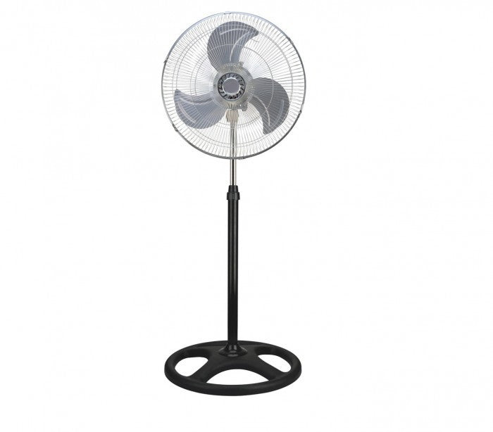 SDS VP40CR Ventilateur à colonne en métal à 4 pales 40 cm réglable à 130 cm
