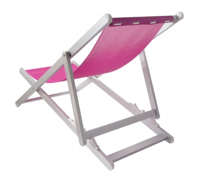 transat pliant 3 positions aluminium modèle SOVERATO en textilène