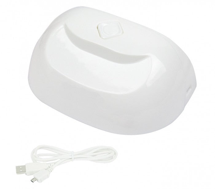 870687 Lampe UV pour ongles en gel pour la reconstruction portative d’ongles à 6 LED