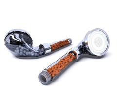 pommeau de douche MO HOME avec pierres minérales universelles