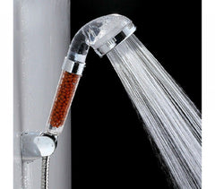 pommeau de douche MO HOME avec pierres minérales universelles