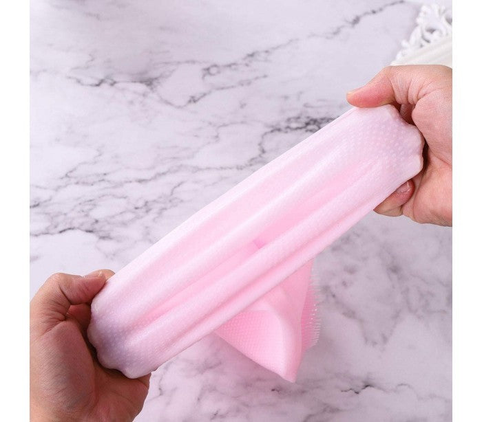 183693 Gants en silicone 2 en 1 avec éponge GLOVE BETTER multifonctionnel