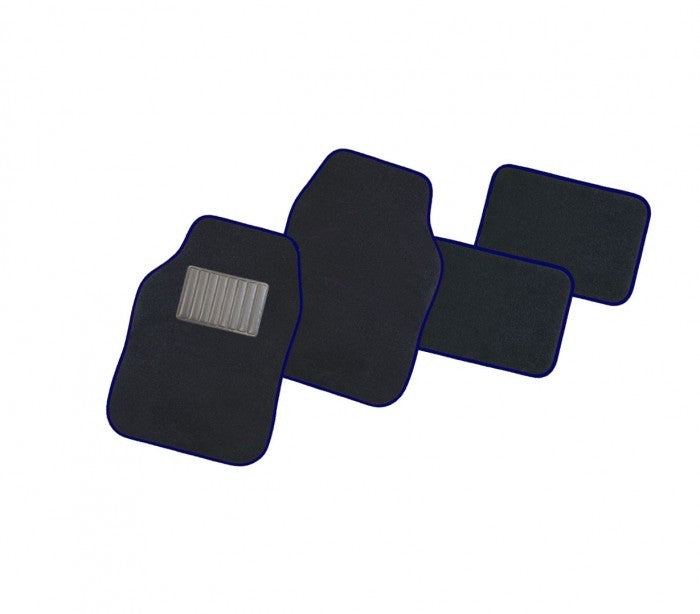 TA051 Ensemble de 4 tapis XONE SPEED avec fond antidérapant en 4 couleurs