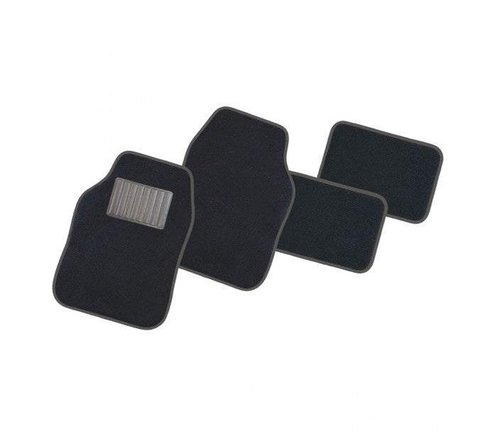 TA051 Ensemble de 4 tapis XONE SPEED avec fond antidérapant en 4 couleurs