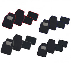 TA051 Ensemble de 4 tapis XONE SPEED avec fond antidérapant en 4 couleurs