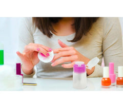 870021 Distributeur professionnel avec pompe pour diluant pour ongles 250 ml